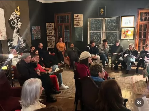 Leitura dramática no Teatro Garagem