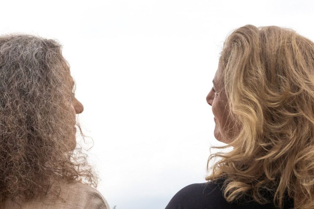 Consuelo de Paula e Regina Machado, do álbum "Pássaro Futuro"