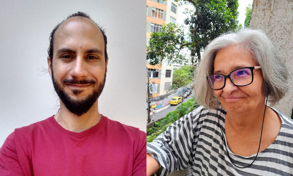 Daniel Lopes e Alice Viveiros