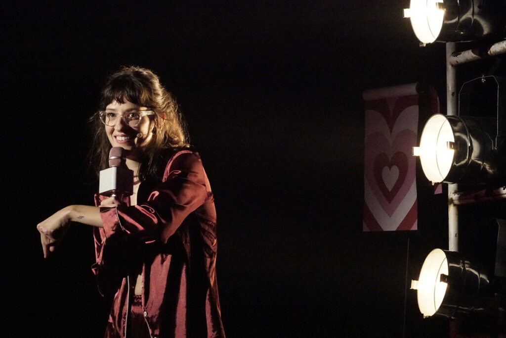 Manuela Pereira em "Epifanias Noturnas: o Show"