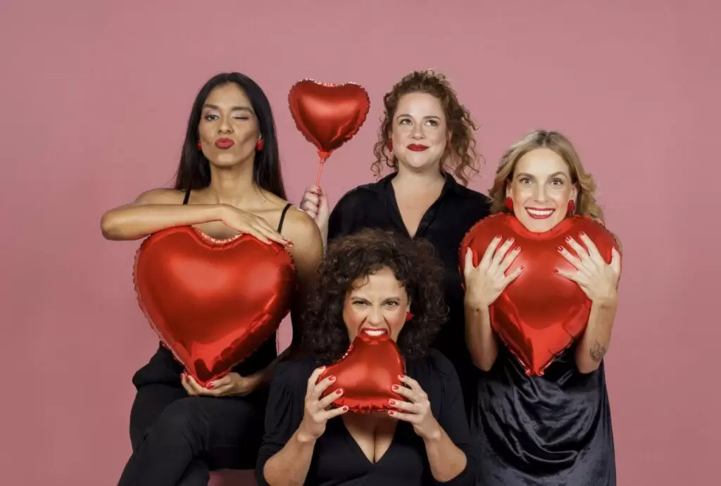 Elenco de "A Rosa Mais Vermelha Desabrocha"