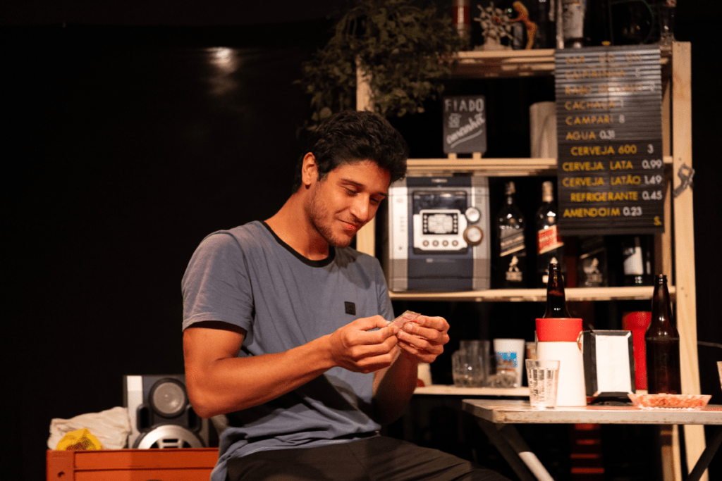 João Pedro Celli e Pedro Pilar em “Eu Sou João Gustavo”