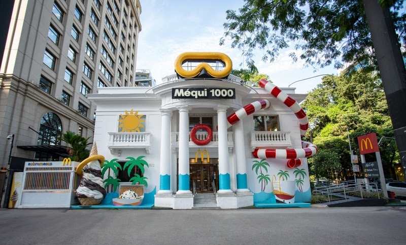 Fachada do Méqui 1000