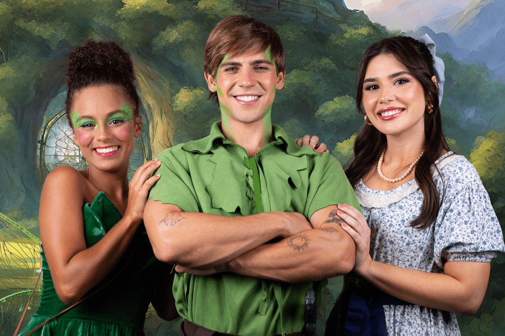 Elenco de Peter Pan - Crescer é Preciso