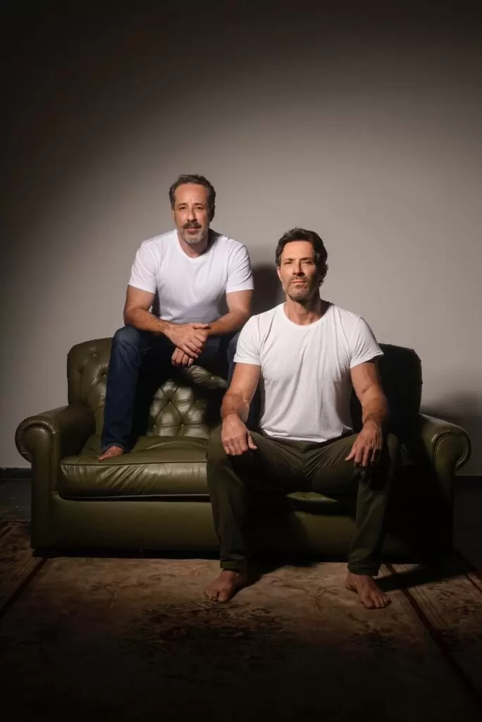 Fernando Pavão e Otávio Martins em "Entre Irmãos"