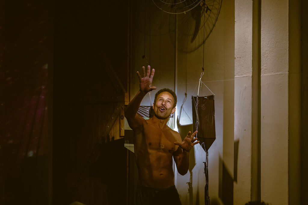 Anderson Negreiro em "Mário Negreiro"