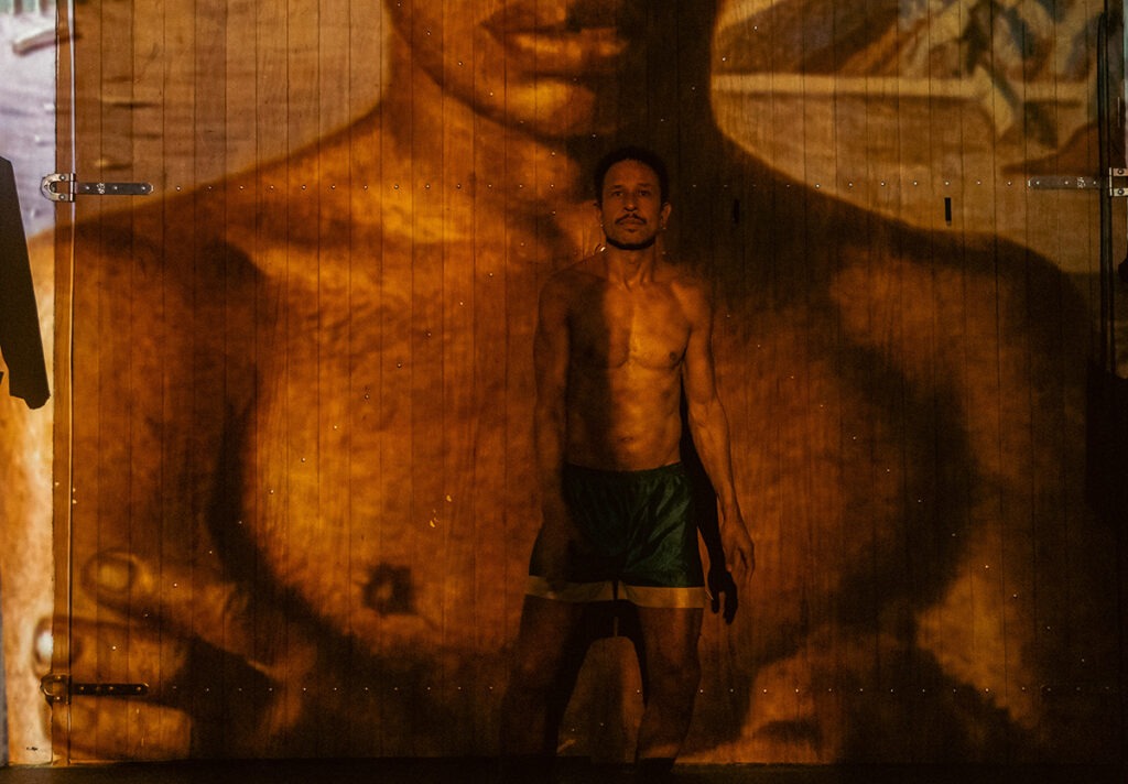 Anderson Negreiro em "Mário Negreiro"