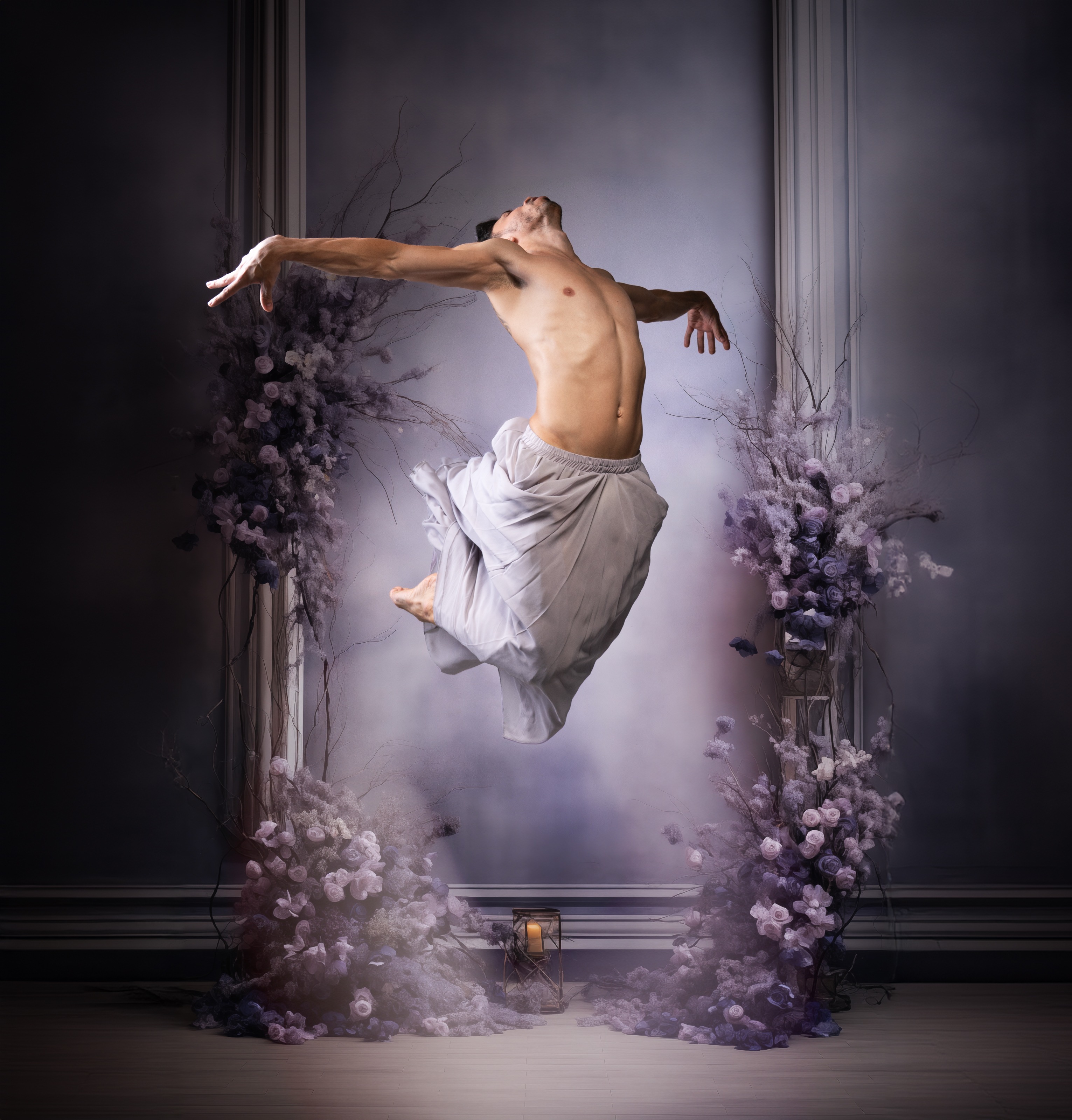 Mário Goes na exposição PULMON-AR no CRD-SP em homenagem a Pina Bausch